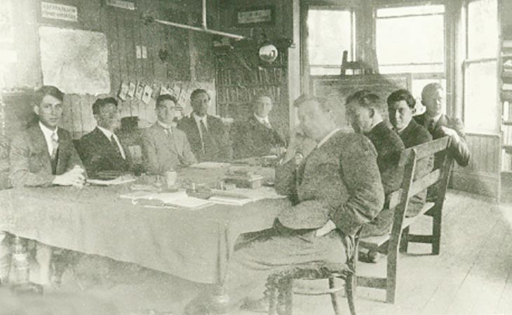 Former Billiard Room 1920, now the Wheeler Common Room 