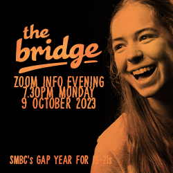 The Bridge Zoom Info Evening - 9 October 2023